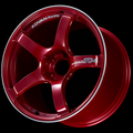Advan TC4 18x8.5 / +45 Offset / 5x100 / 63mm Bore / Racing Candy Red and Ring YAD8H45DCRR