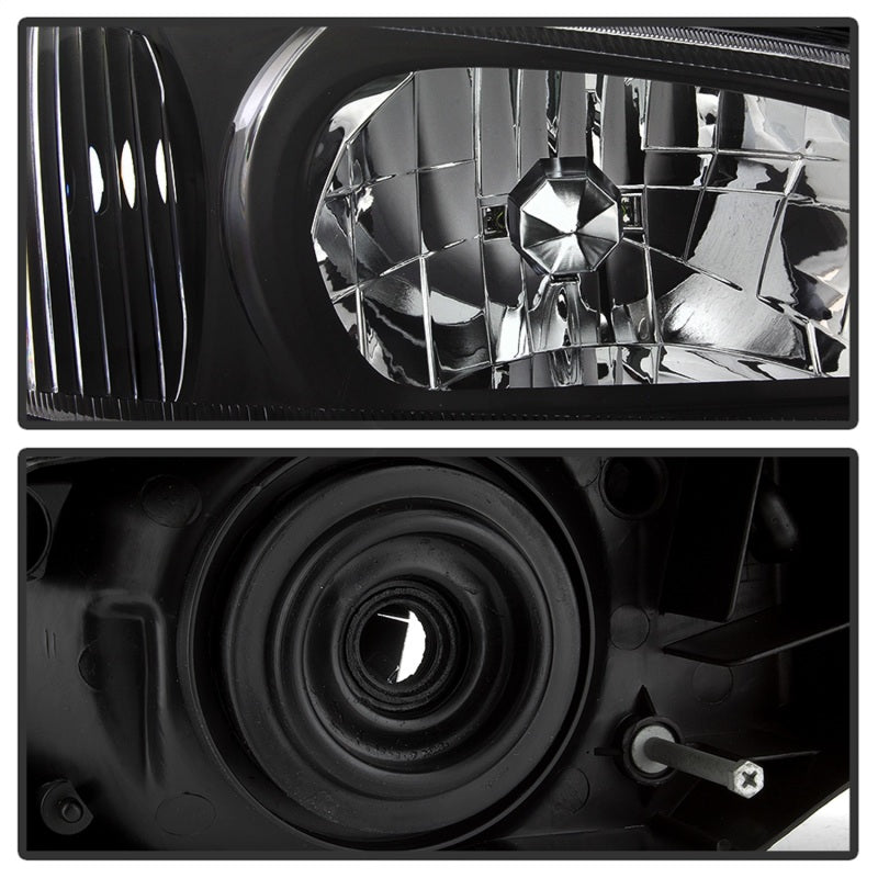 SPYDER xTune 00-01 Nissan Maxima (Excl 20th Anniversary Edition) OEM Headlights - Black (HD-JH-NM00-BK) 9042782