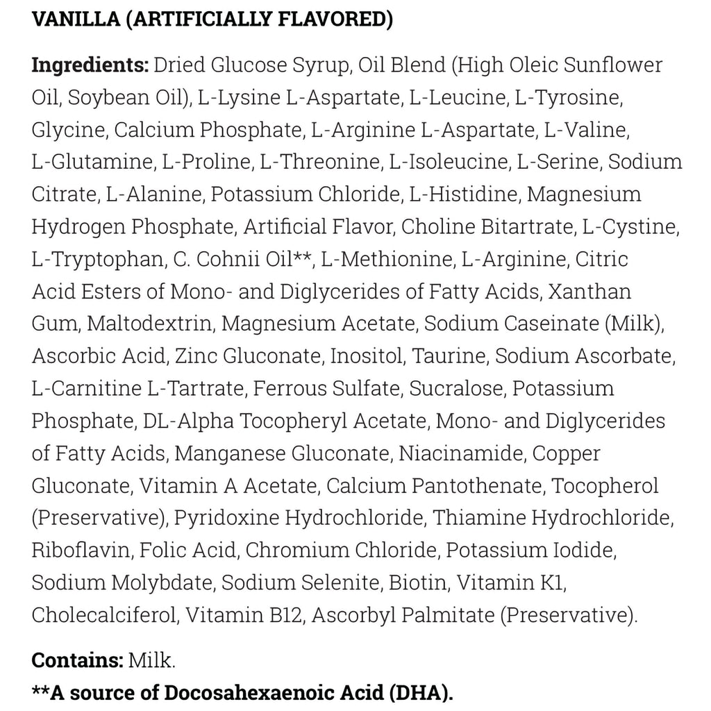 PKU trio™ Powdered Phenylalanine-Free Medical Food, Vanilla Flavor 5060014051813