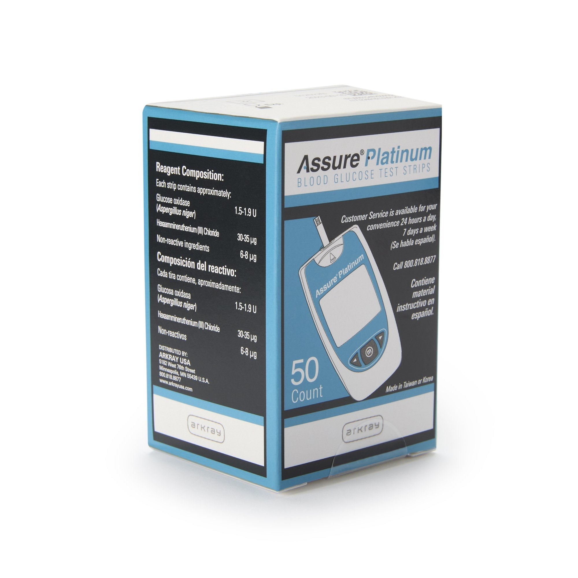 Assure® Platinum Blood Glucose Test Strips 500050