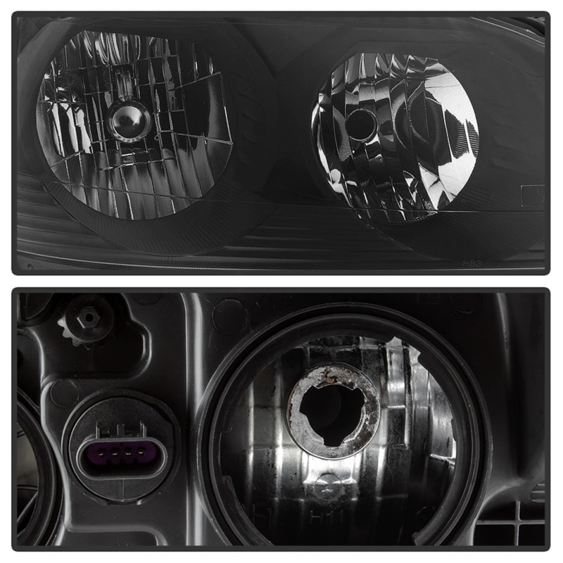 SPYDER xTune 09-12 Chevrolet Traverse (Excl LTZ) OEM Style Headlights - Black (HD-JH-CTRA09-AM-BK) 9042539