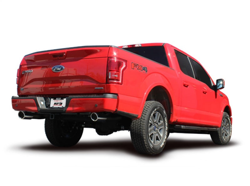 Borla 15-16 Ford F-150 3.5L EcoBoost Ext. Cab Std. Bed Catback Exhaust S-Type Single Split Rear Exit 140615