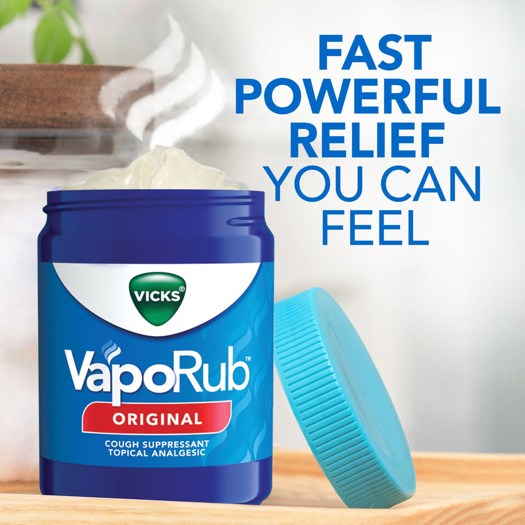 Vicks® VapoRub® Cough Suppressant Topical Analgesic Ointment 37000054403