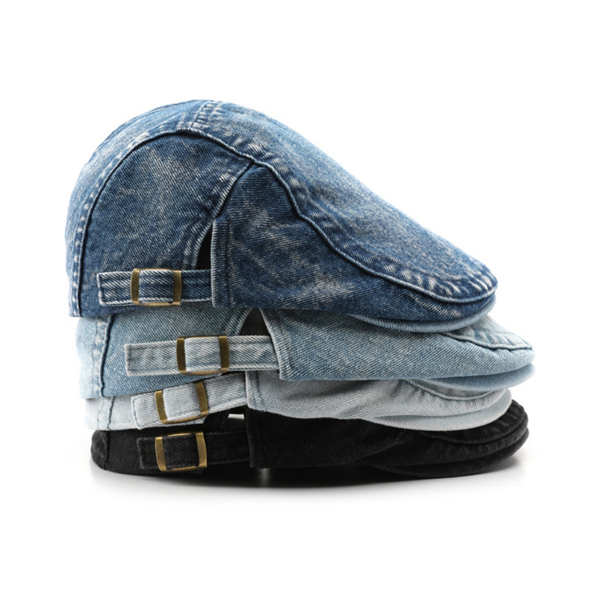 Solid-color Light Board Adjustable For Water-washing To Achieve An Aged And Vintage Look. This Simple And Stylish Fedora Hat Is Suitable For Daily Shopping And Traveling.
