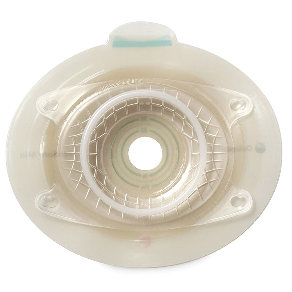 SenSura® Mio Click Convex Light Ostomy Barrier, 31 mm Stoma Opening, Blue Match 16923