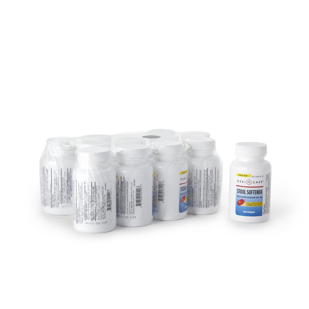 Geri-Care® Docusate Sodium Stool Softener 401-20-GCP