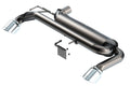 Borla 21-22 Ford Bronco 2.3L 4WD ATAK Axle Back Exhaust w/ Bright Chrome Tips 11975
