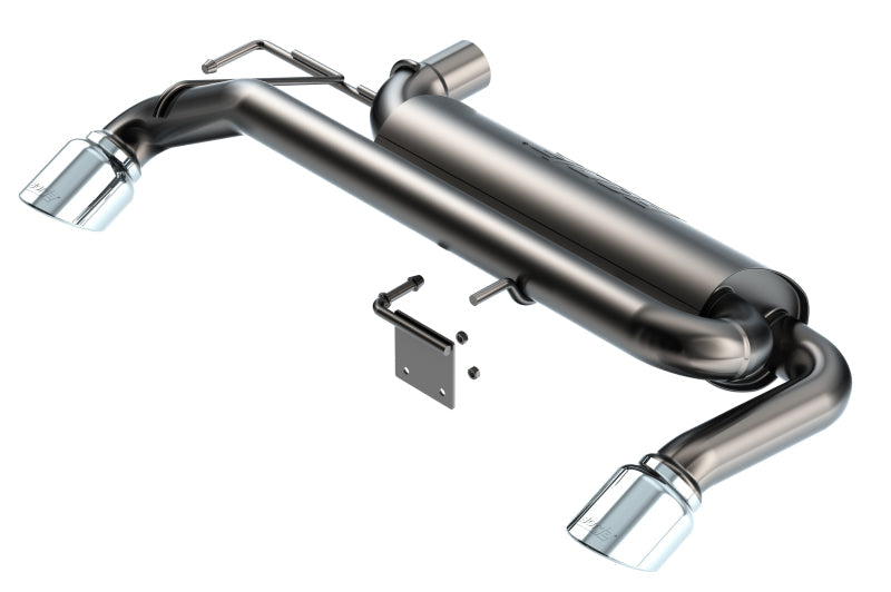 Borla 21-22 Ford Bronco 2.3L 4WD ATAK Axle Back Exhaust w/ Bright Chrome Tips 11975