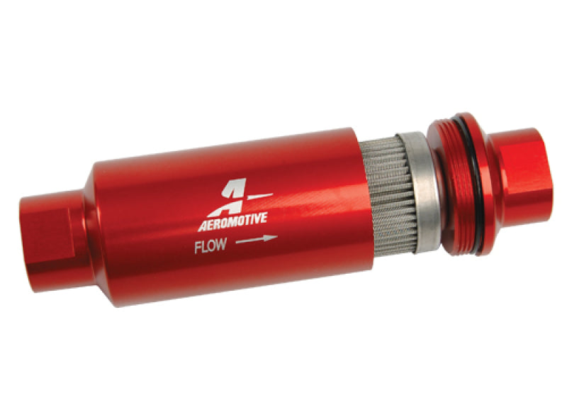 Aeromotive 40 Micron, ORB-10 Red Fuel Filter