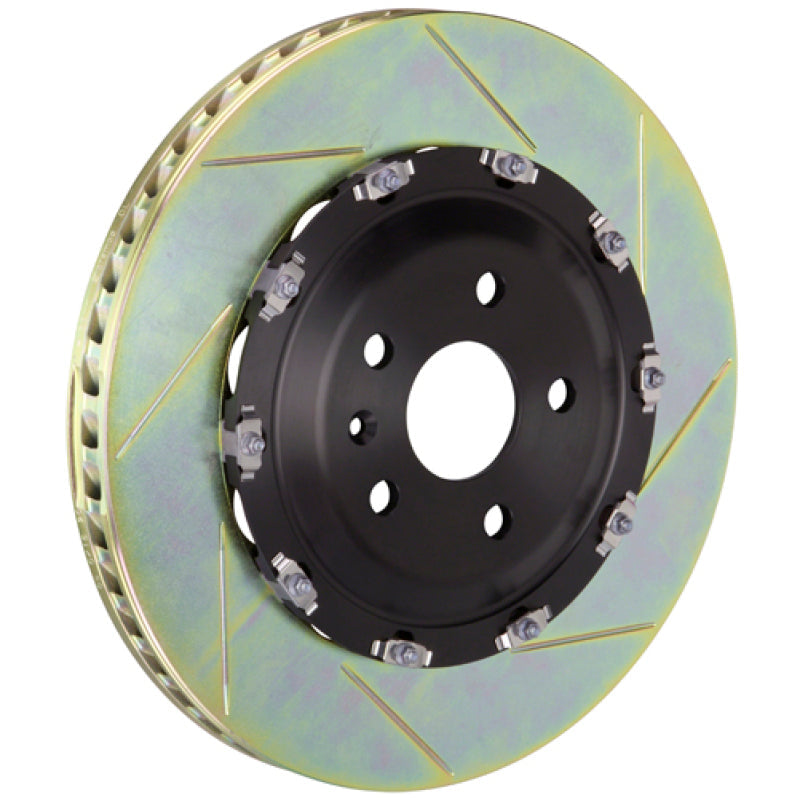 Brembo 08-16 R8 4.2/5.2 Excl CC Brake Fr 2-Piece Discs 365x34 2pc Rotor Slotted Type1 102.9007A