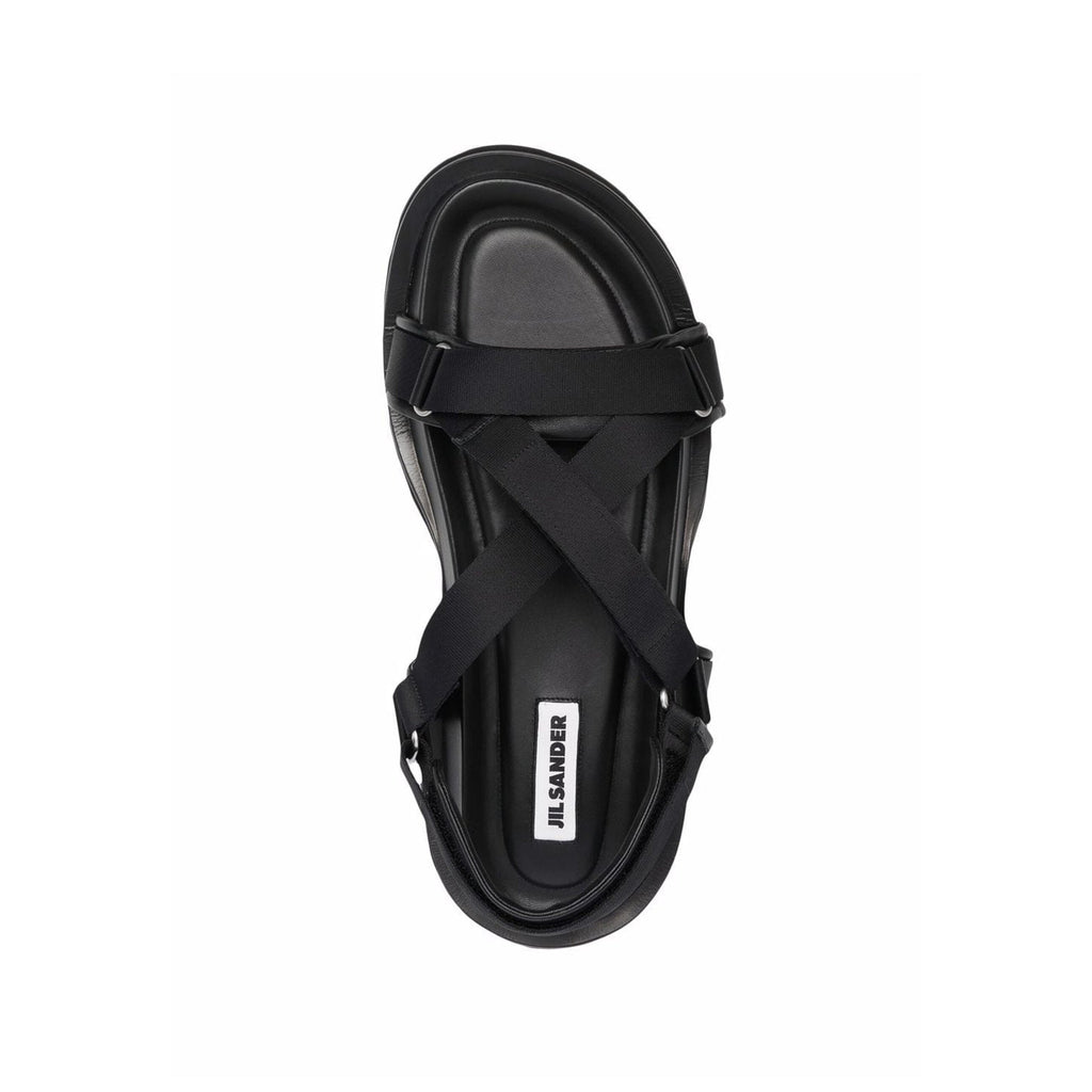 Jil Sander Velcro Strap Sandals