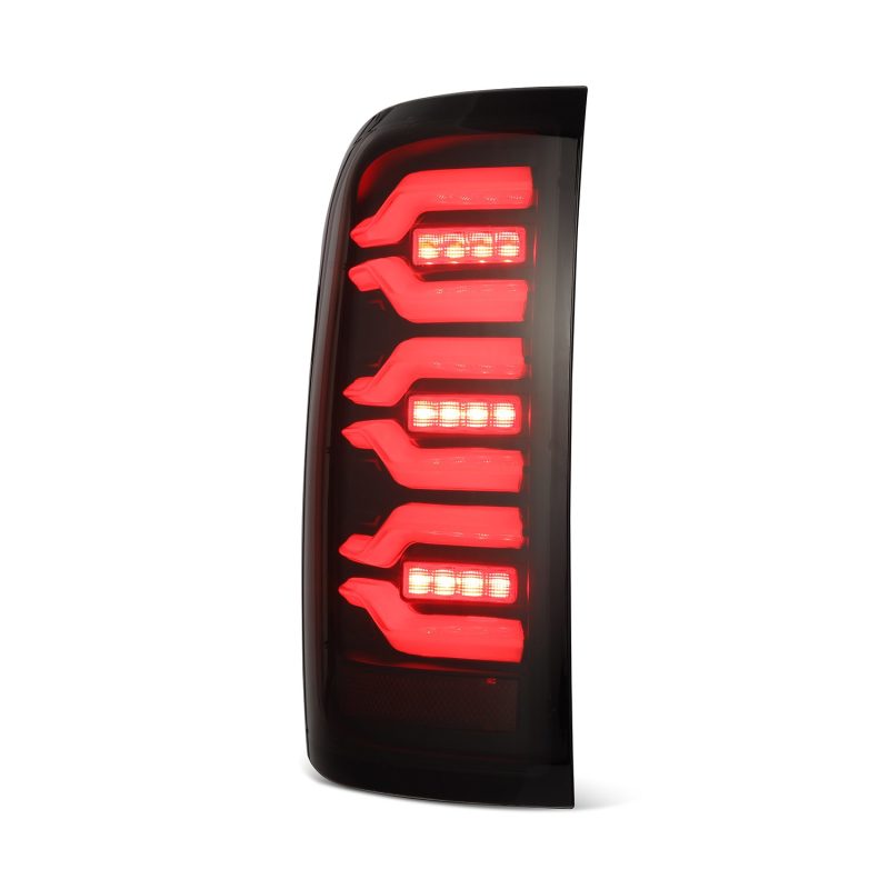 AlphaRex 14-18 Chevrolet Silverado Luxx-Series LED Tail Lights Black w/Activ Light/Seq Signal 620030 *Discontinued