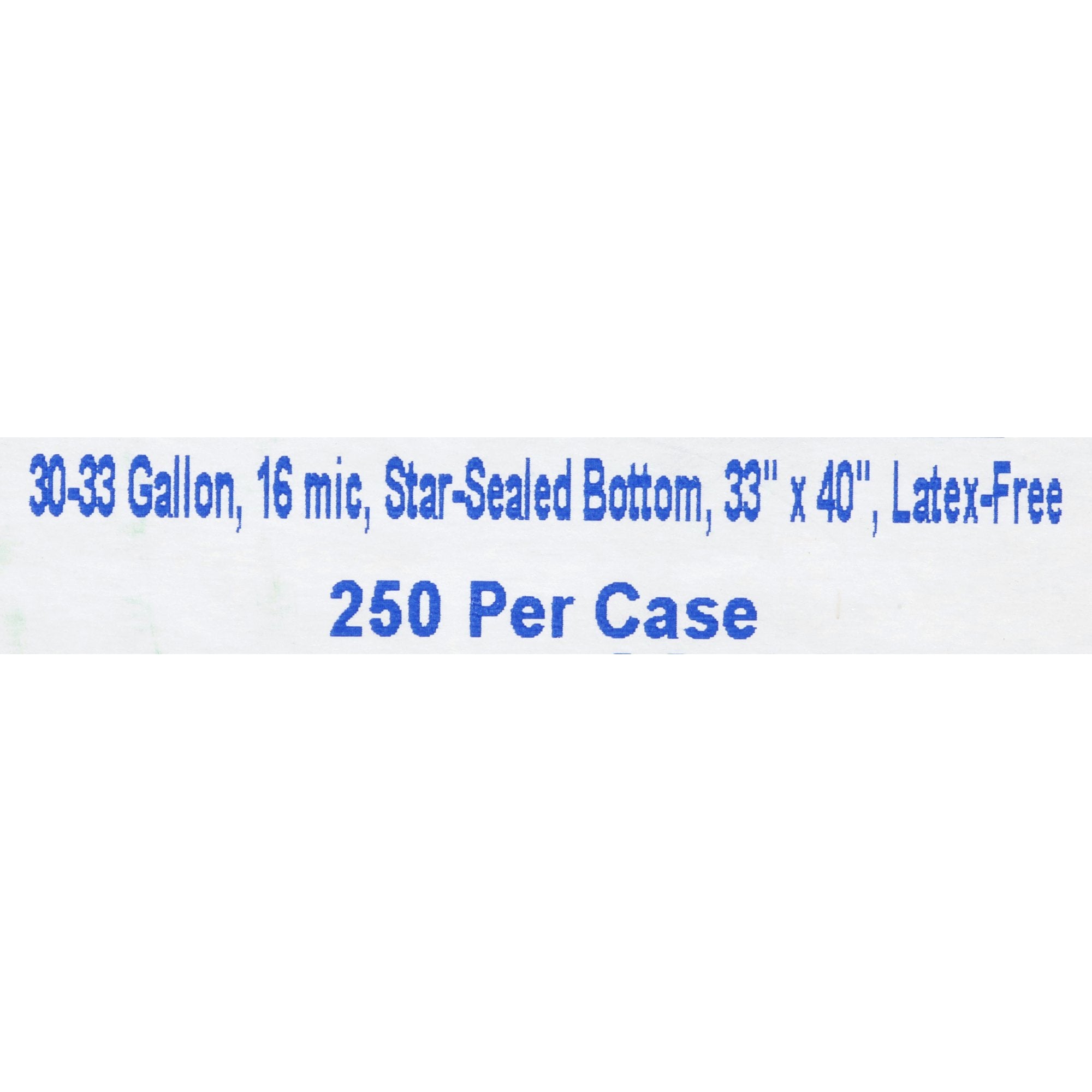 SAF-T-SEAL® Infectious Waste Bag, 30-33 ga; 03-4401