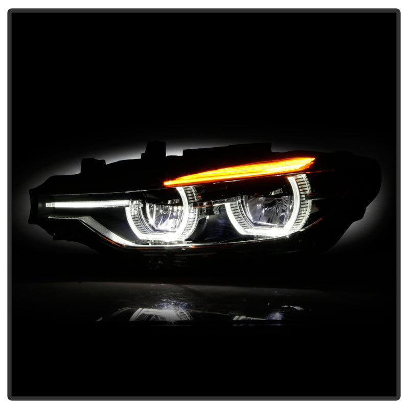 SPYDER BMW F30 3 Series 4Dr LED Projector Headlights Chrome PRO-JH-BF3012H-4D-LED-C 9948534