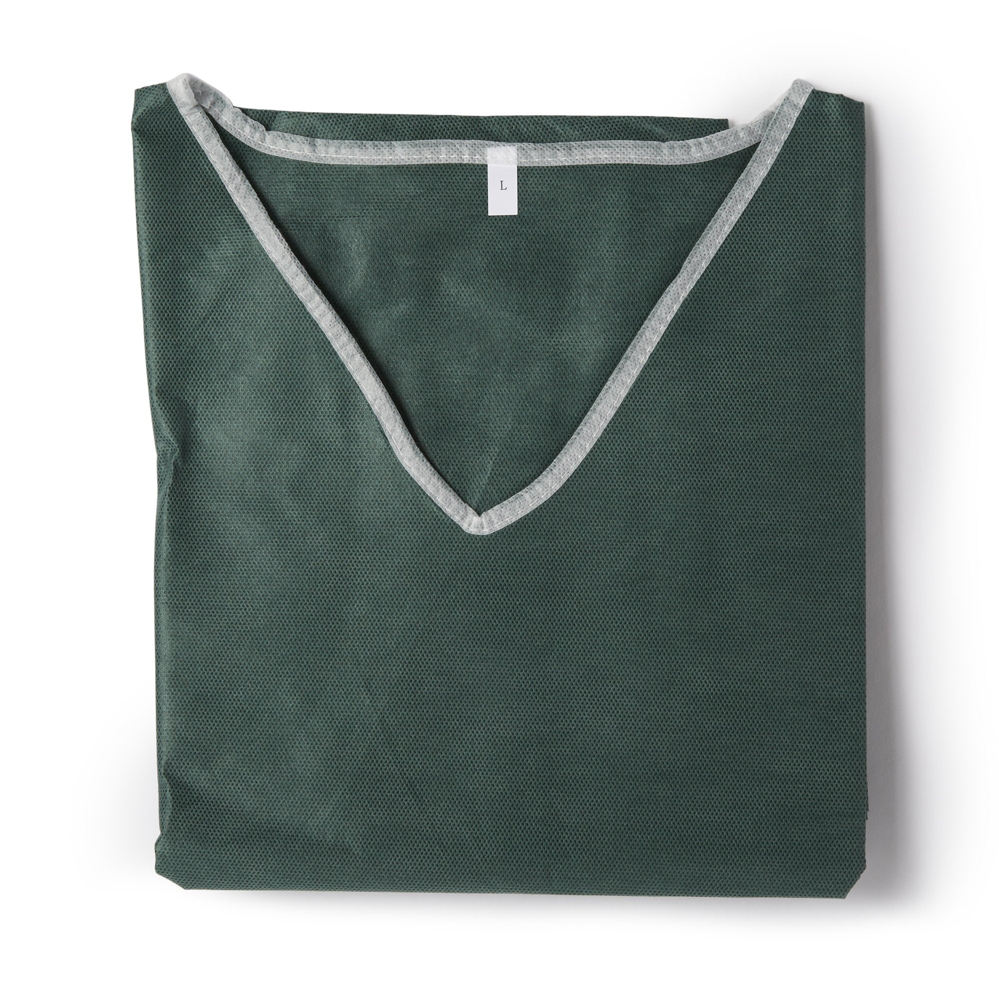Graham Medical Short Sleeve Scrub Shirt, Green, Large 62213