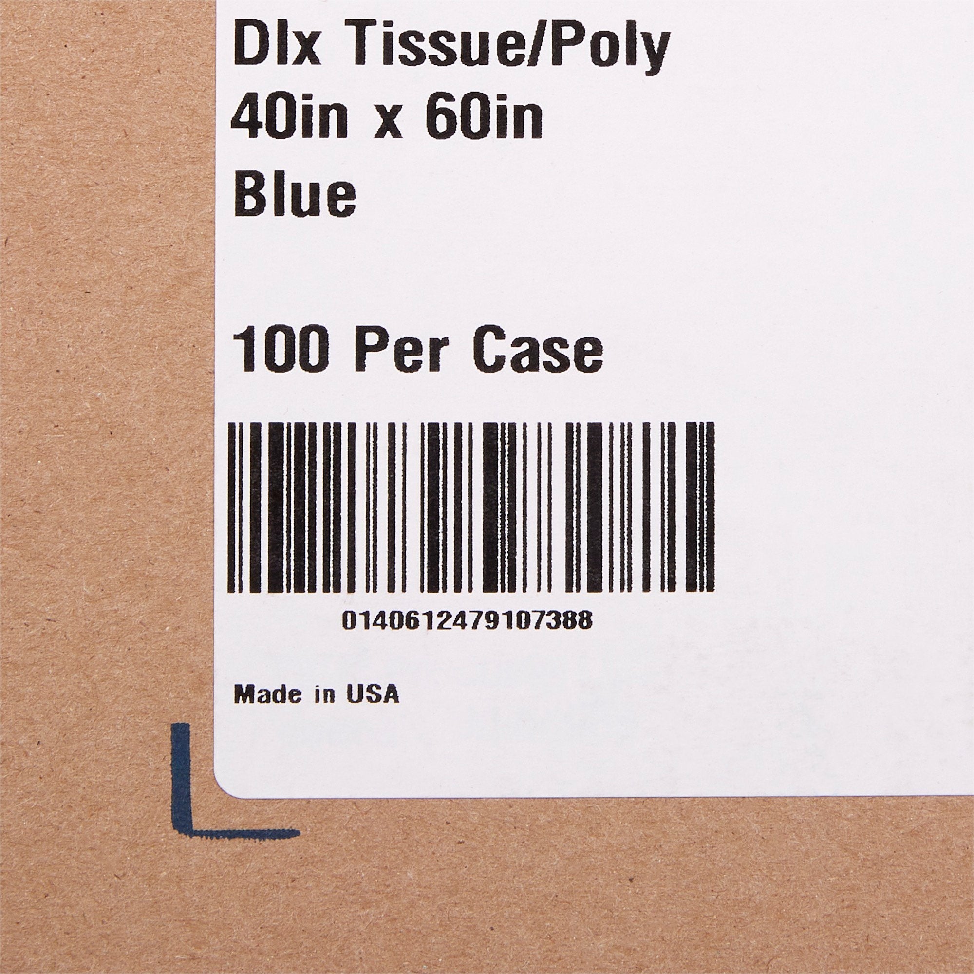 McKesson Nonsterile Physical Exam Drape, 40 x 60 Inch 18-926