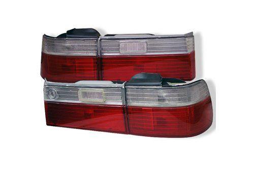Spyder Auto Honda Accord 90-91 4Dr Tail Lights Red Clear