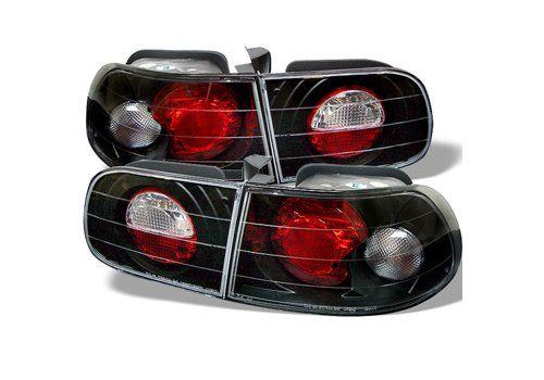 Spyder Auto Honda Civic 92-95 3DR Altezza Tail Lights Black