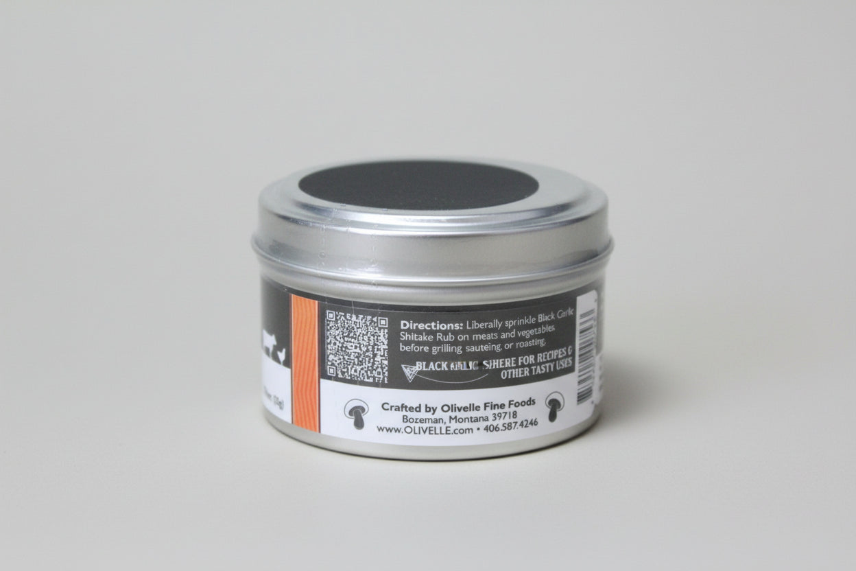 Black Garlic Shiitake Rub