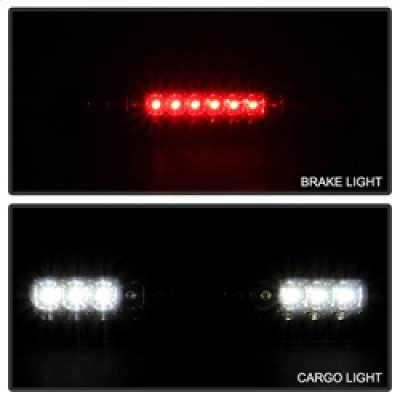 SPYDER Xtune Ford F250 F350 F450 F550 99-14 / Ranger 95-03 LED 3rd Brake Light Smoke BKL-FF25099-LED-G2-SM 9025686