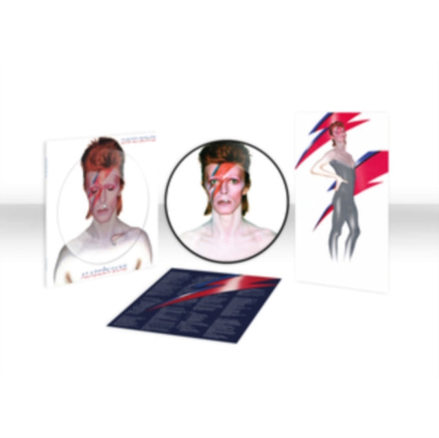 David Bowie - Let's Dance (2018 Remastered Version) & Rise & Fall Of Ziggy Stardust & The Spiders From Mars (2012 Remaster/Half-Speed Master) & Montreal '87 (Limited/Pink LP Vinyl) & Aladdin Sane (2013 Remaster) (Picture Disc) & Pinups (2015