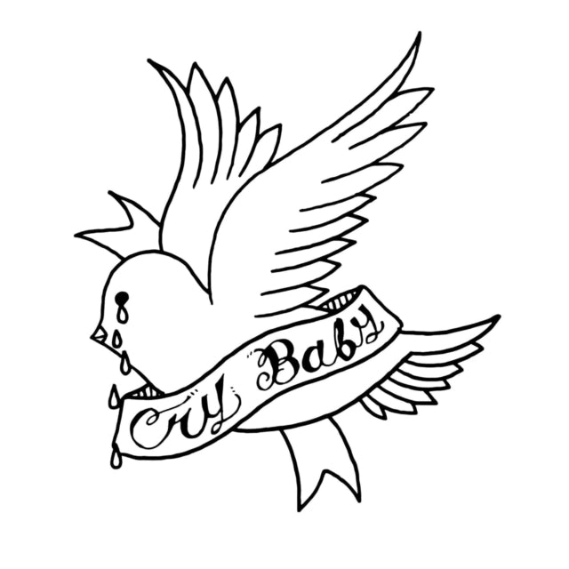 Lil Peep - Live Forever & Crybaby (Opaque White LP Vinyl)