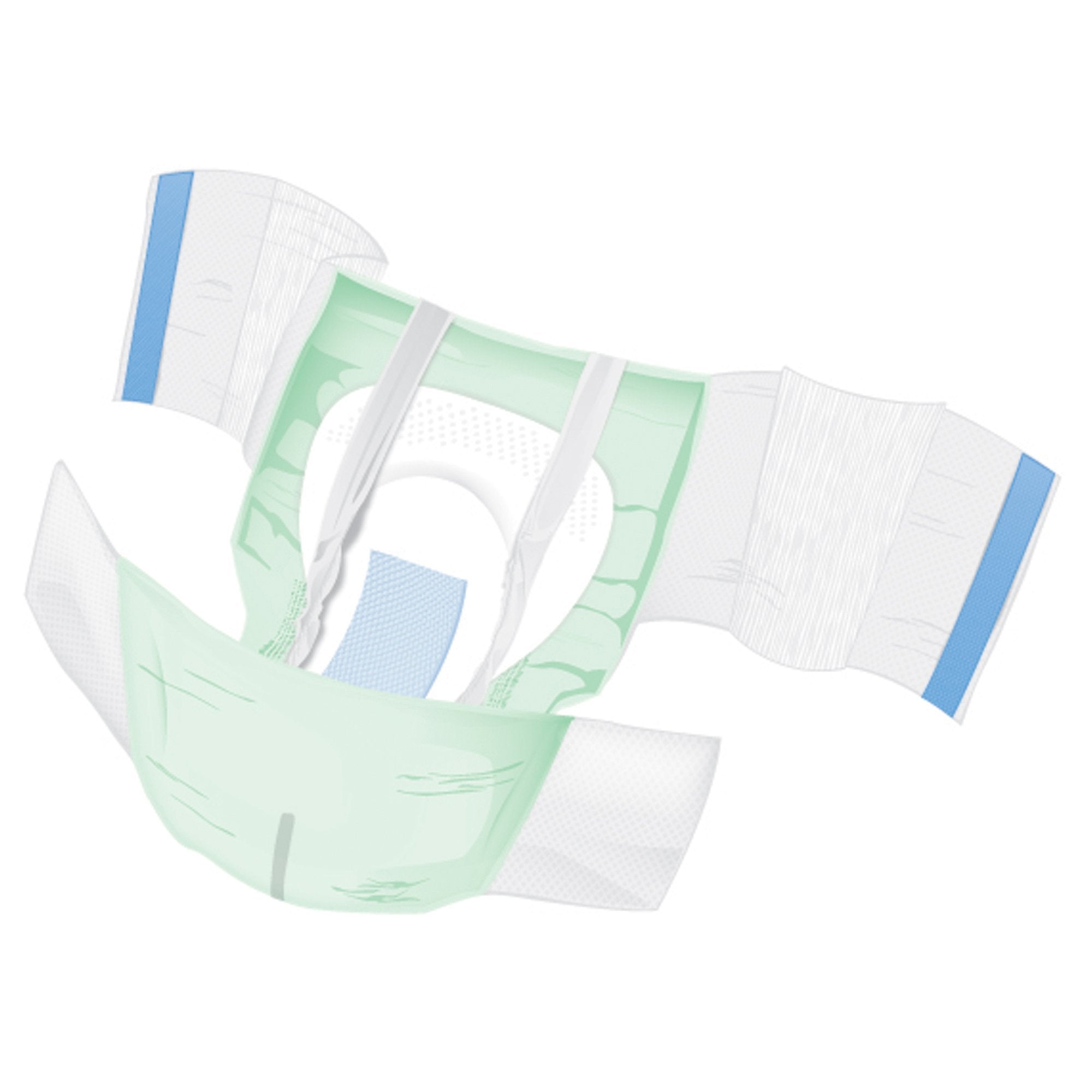 McKesson Ultra Plus Stretch Heavy Absorbency Incontinence Brief, Bariatric BRSTRBAR