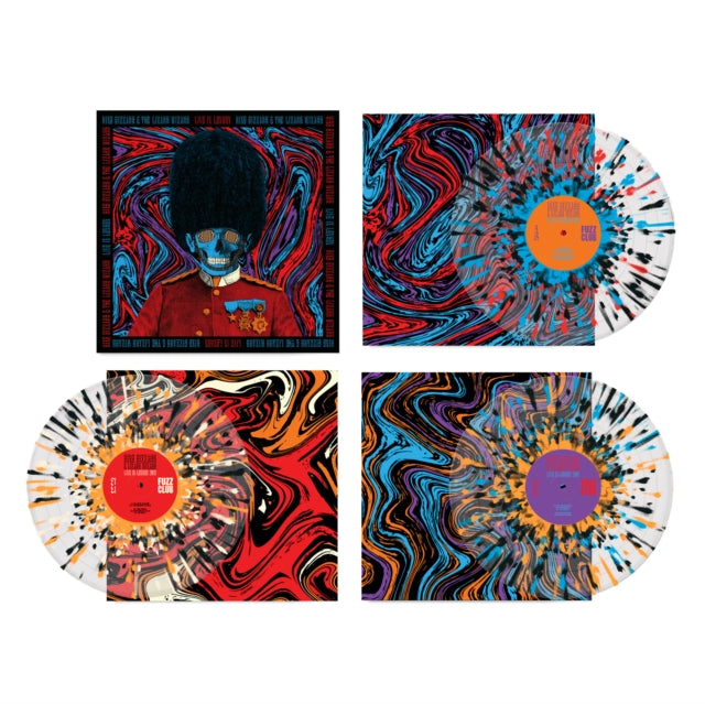 King Gizzard & The Lizard Wizard - Laminated Denim (Lucky Rainbow LP Vinyl) & Live In London '19 (Fuzz Club Official Bootleg) (Coloured LP Vinyl) & Murder Of The Universe (Transparent Green W/Mustard Yelow Splatter LP Vinyl)