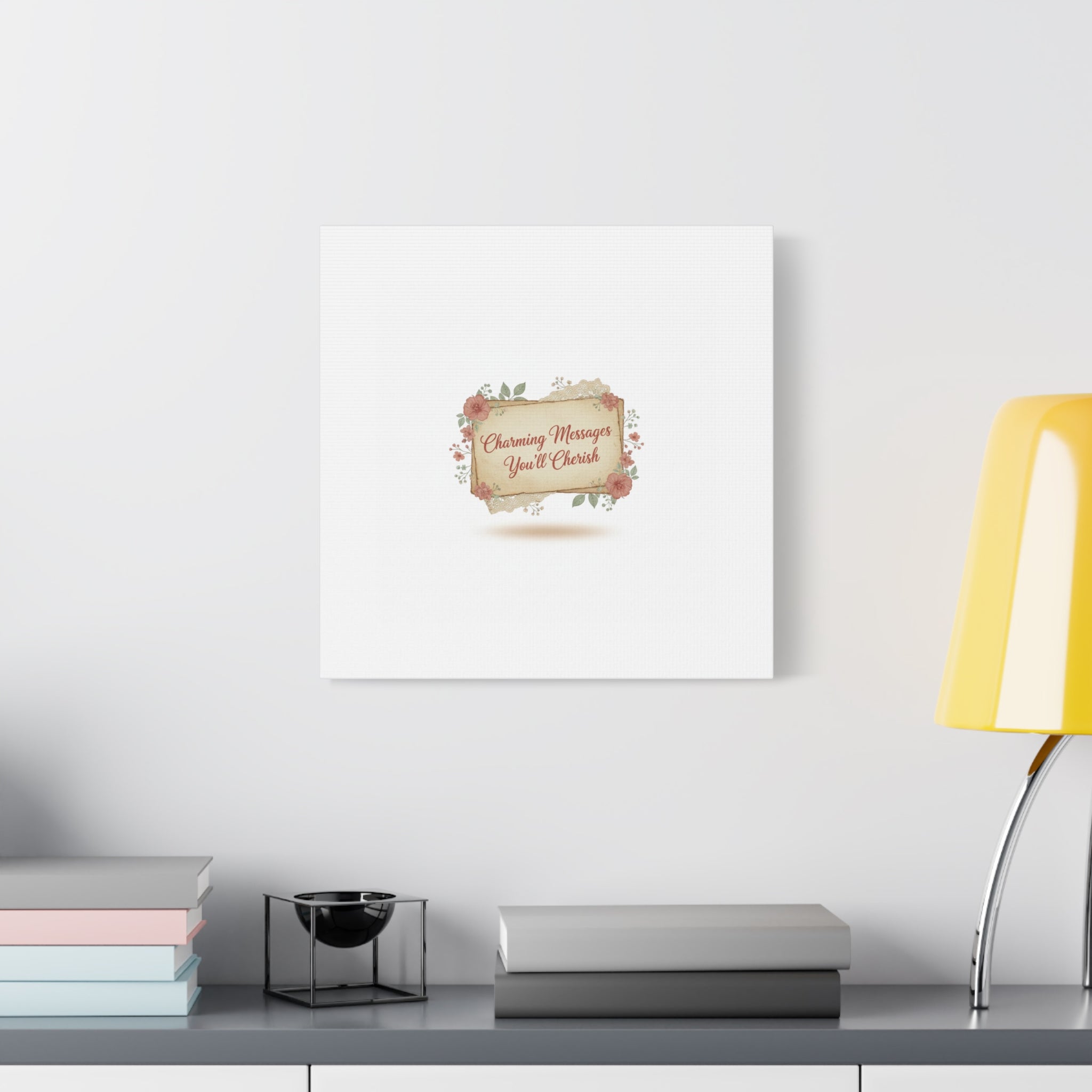 Love Letter Collage Canvas, Vintage Letter Art, Wax Seal Romance Print