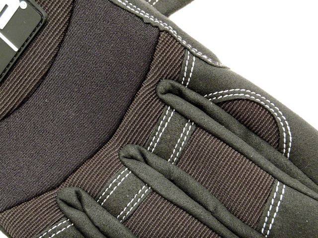 HKS Large Black Mechanic Gloves