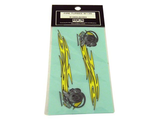 HKS Fire Turbee Decal