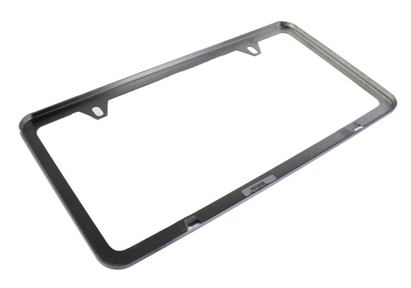 Ford Racing Slim License Plate Frame - Brushed Stainless Steel M-1828-SSC