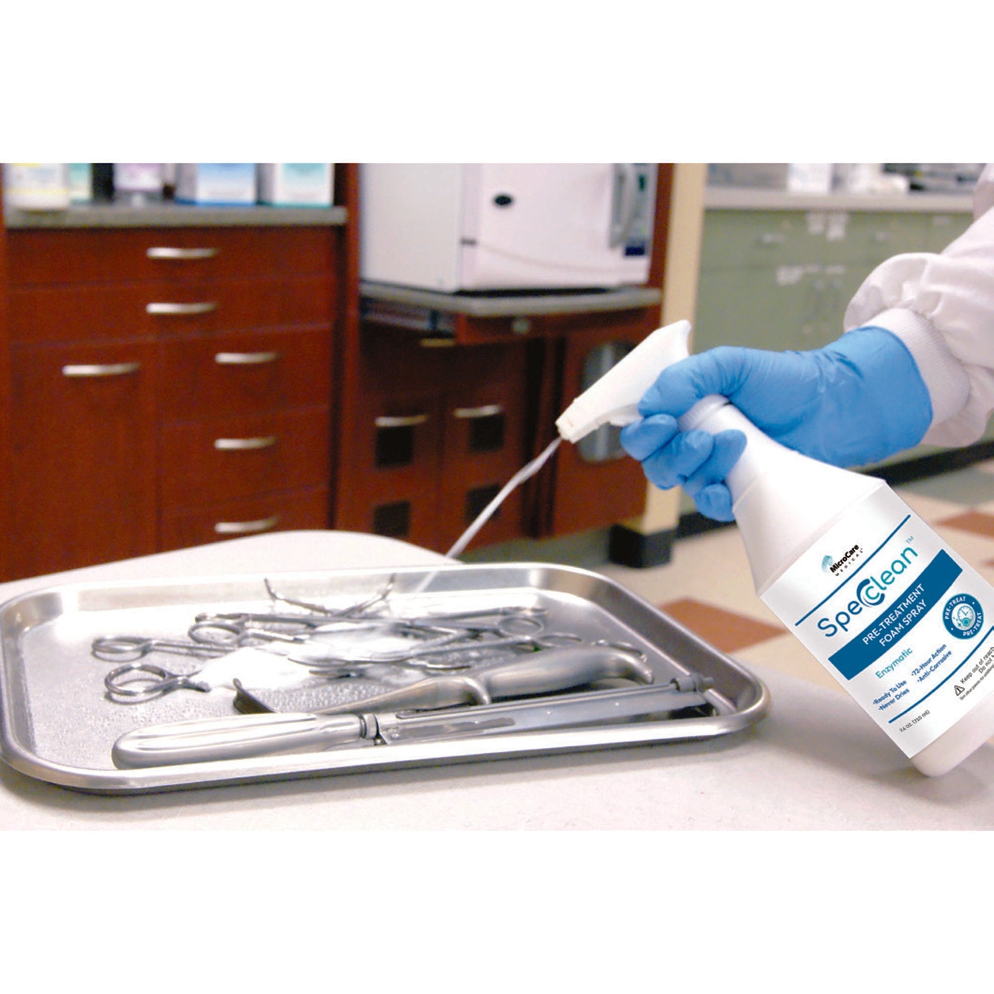 ProEZ foam™ Multi-Enzymatic Instrument Detergent PREZF240-1