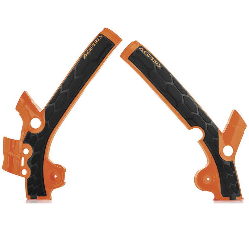 Acerbis Frame Guard- X-Grip 16 Org/Blk 2449525225