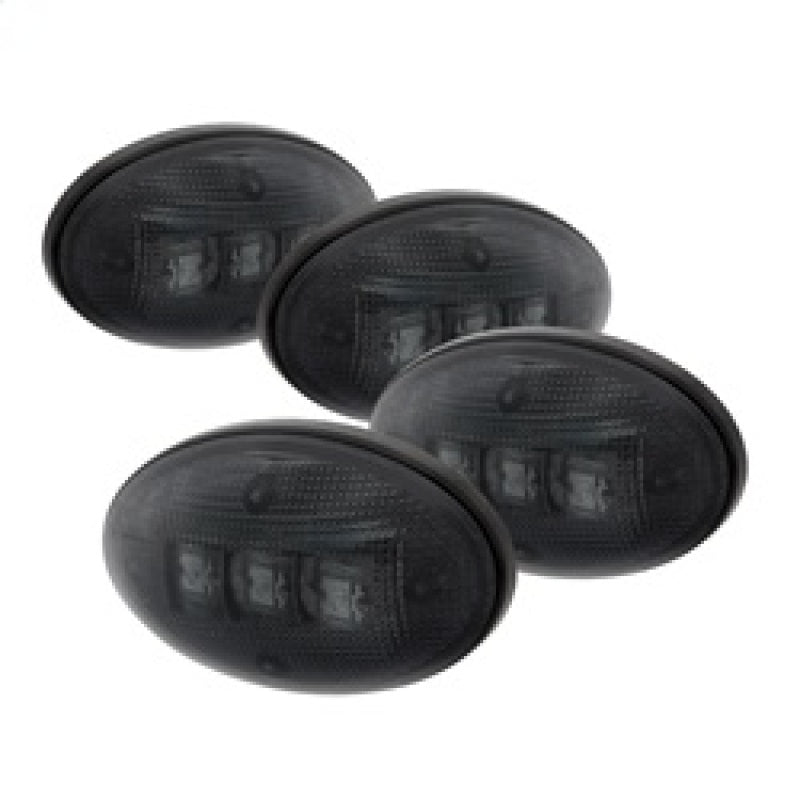 SPYDER Xtune Ford Superduty F250-F550 99-10 Dually Fender LED Side Fender Lights Smoke ACC-LED-FDSD99-SL-SM 9924668