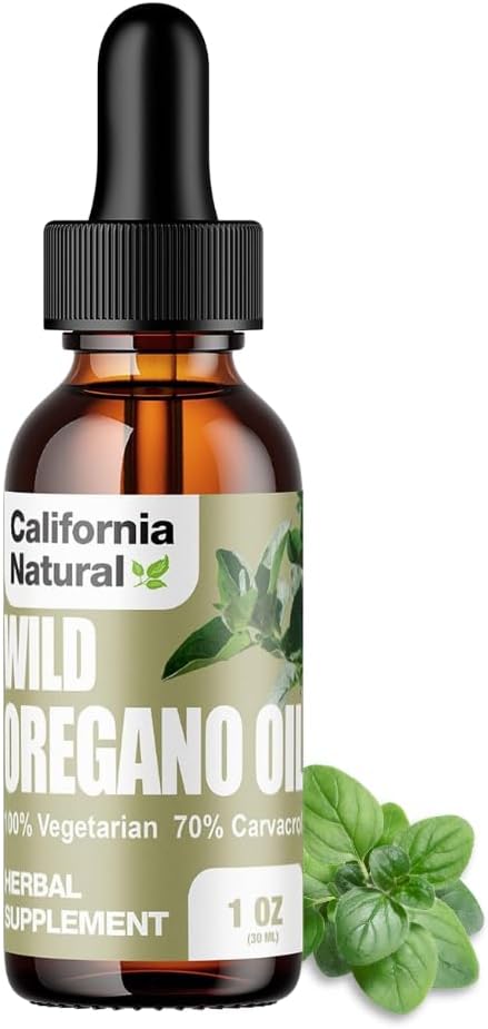 California Natural Wild Oregano Oil, 1 fl. oz.