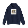 Funny Cat vs Dog Hoodie — Humorous Pet Rivalry Sweatshirt