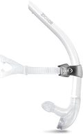 ZIONOR Snorkel Lap Swimming Swimmer Training Diving Snorkeling Comfortable Mouthpiece One-Way Purge Valve for Pool Open Water