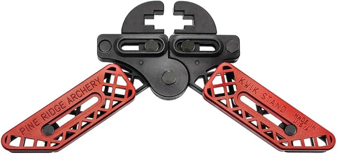 Pine Ridge Archery Kwik Stand Bow Support, Fit on Most Bow Limbs, Perfect for Ground or Box Blind Hunting