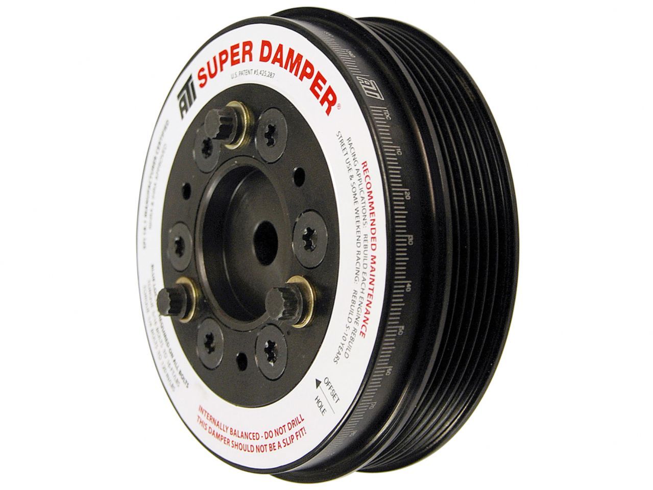 ATI Performance Products Damper - 5.5 - Al - 6 Grv - Mini Cooper 1.6l - 2%Od