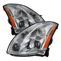 SPYDER Xtune Nissan Maxima 04-06 ( Halogen Only ) Crystal Headlights Chrome HD-JH-NM04-AM-C 9023415