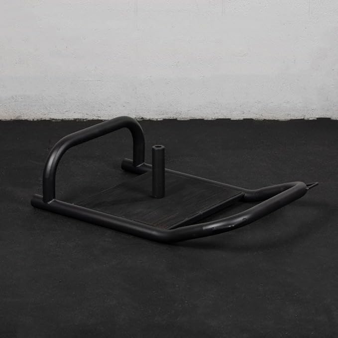 Titan Fitness Low Bar Push Pull Drag Sled with Harness, Rated 500 LB, Push, Pull, or Drag Sled for Speed Training and Agility