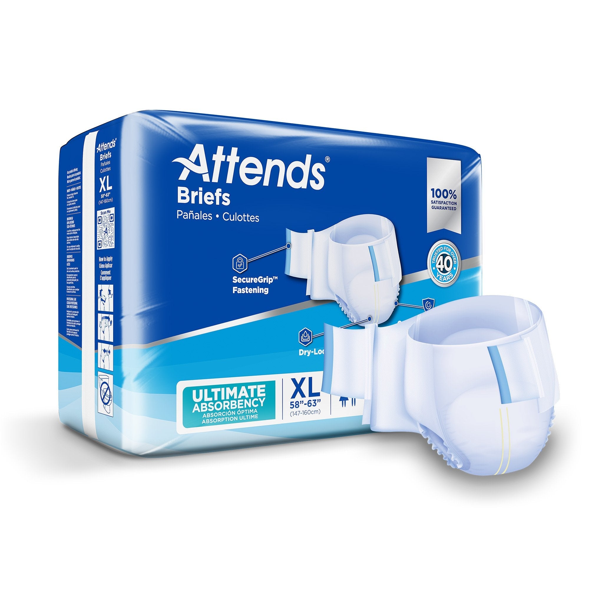 Attends® Advanced Briefs, X-Large DDC40