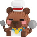 Gold Medal Baking Cute Capybara Baking Bread Series Mini Building Toy Kawaii Animals Set Micro Adorable Pet Buildings Small Bricks Gifts Toys