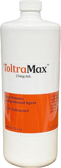 Toltrazuril 2.5% for Horses, Dogs, Cats, 960mL/32.4 Ounce, for Non-Food Chain Animals, Peanut Butter
