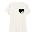 Soccer Love Heart Fans And Players Tri Blend T-Shirt - Graphic Print Unisex