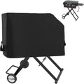 Griddle Cover for Royal Gourmet PD3001 3-Burner Propane Gas Griddle with Collapsible Stand, 600D Heavy Duty Wateproof UV Protected Cover for Scissor Legs Griddle, 44" x 24" x 30"