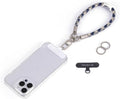project-cb Phone Wrist Strap×1,Phone Tether Tab×2,Phone Wristlet,Phone Lanyard Wrist Strap,Key Holder,KeyChain,Key Ring×2(Titanblue-S)