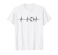 Heartbeat Soccer T-Shirt - Casual Everyday Wear for Adults