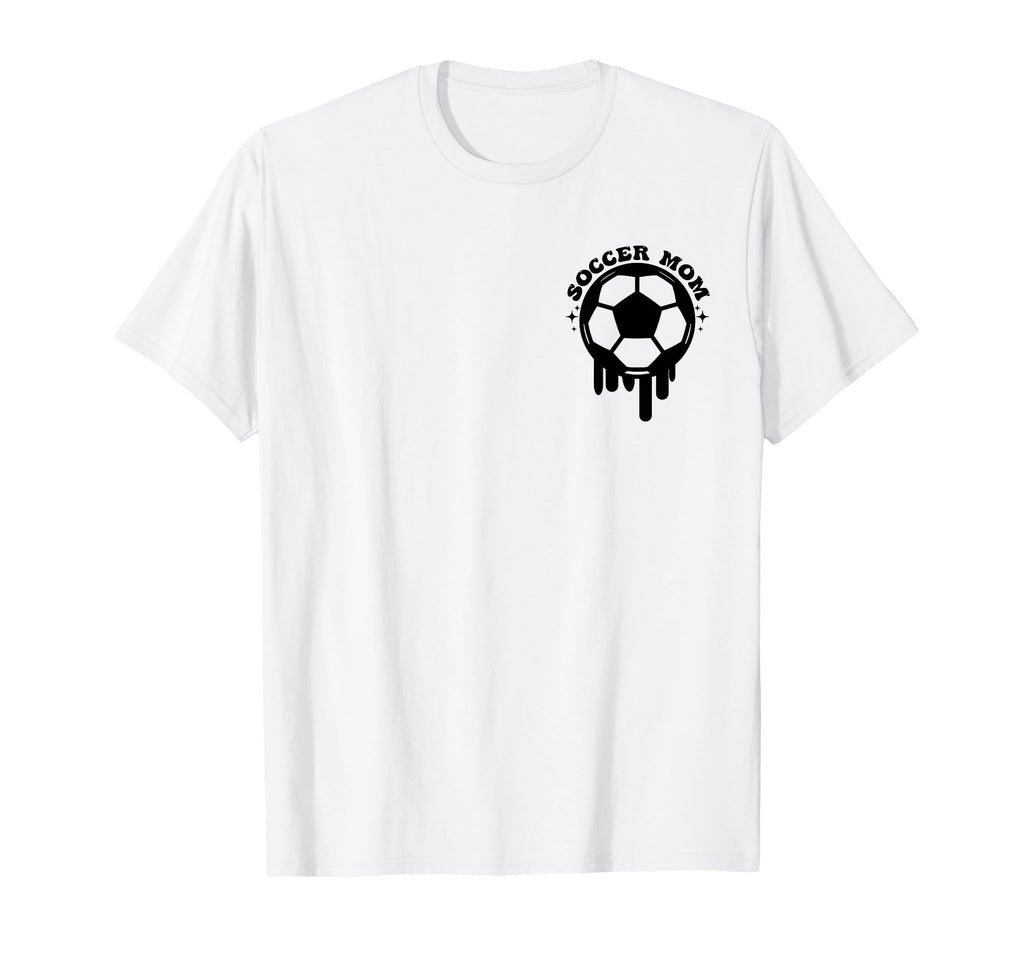 Soccer Mom Lets Kick Some Grass Funny T-Shirt - Novelty Apparel Unisex
